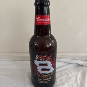 Beer Bottle Large Budweiser Bud Dale Earnhardt Jr #8 NASCAR 2000 15"